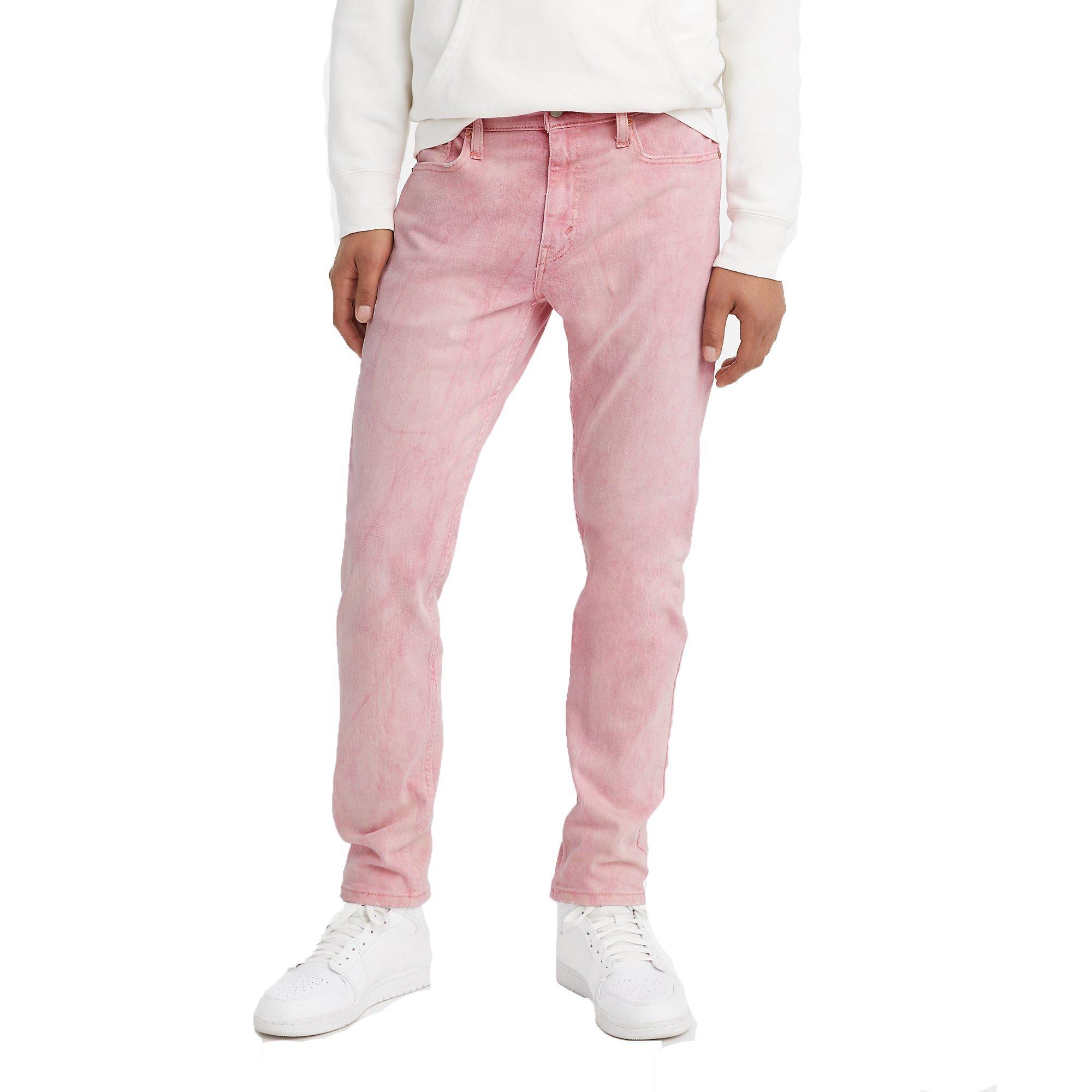 Pink levi jeans clearance mens